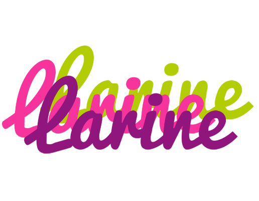 Larine flowers logo