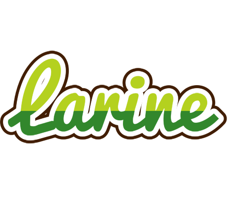 Larine golfing logo