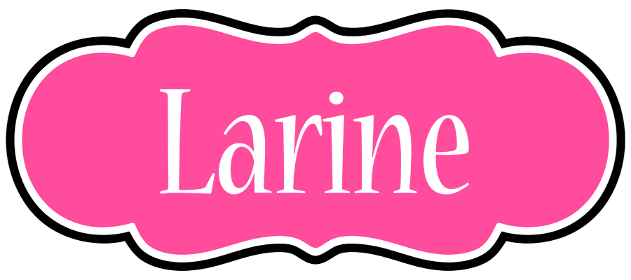 Larine invitation logo