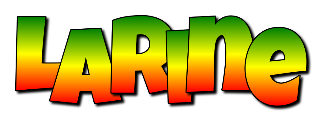 Larine mango logo