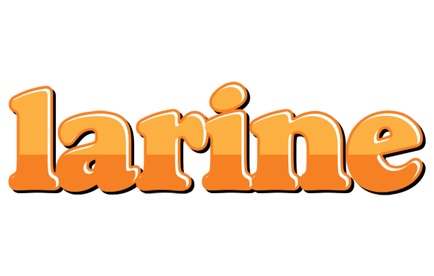 Larine orange logo