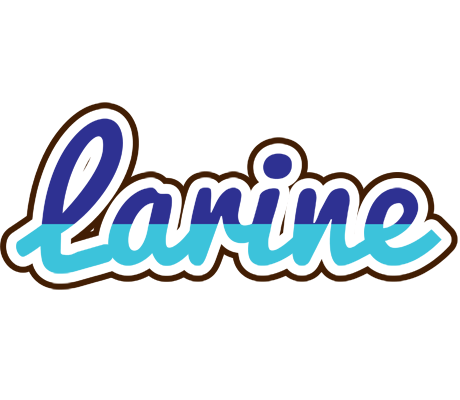 Larine raining logo