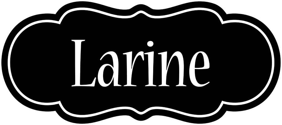 Larine welcome logo