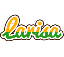 Larisa banana logo