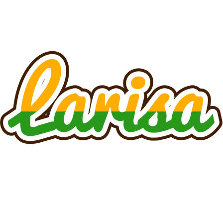 Larisa banana logo