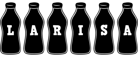 Larisa bottle logo