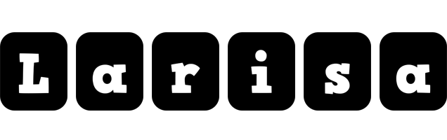 Larisa box logo