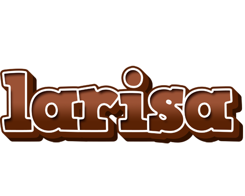 Larisa brownie logo