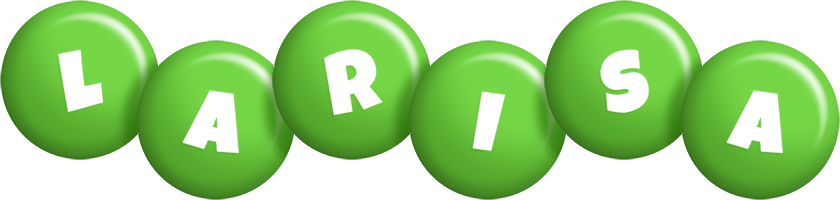 Larisa candy-green logo