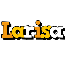 Larisa cartoon logo
