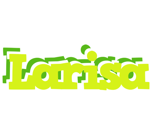 Larisa citrus logo