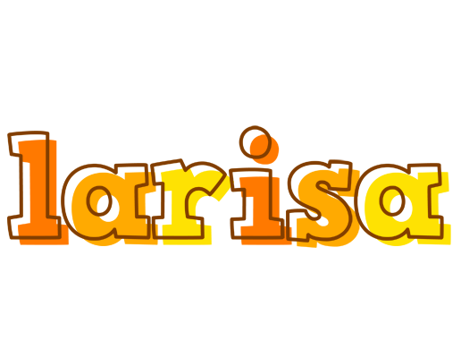 Larisa desert logo