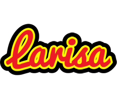 Larisa fireman logo