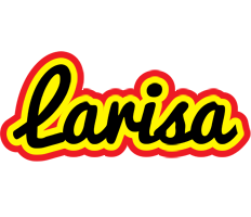 Larisa flaming logo