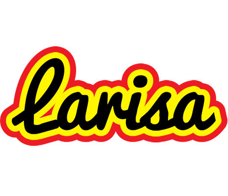 Larisa flaming logo