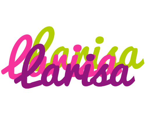 Larisa flowers logo