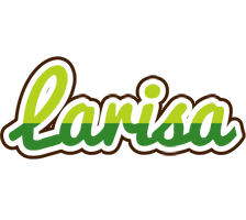 Larisa golfing logo