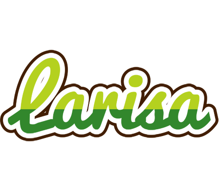 Larisa golfing logo