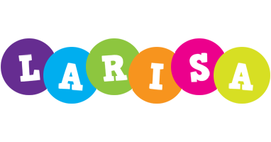 Larisa happy logo
