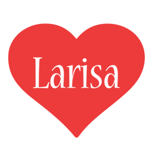 Larisa love logo