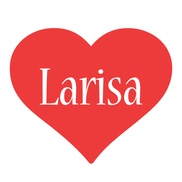 Larisa love logo