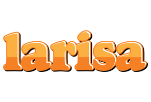 Larisa orange logo
