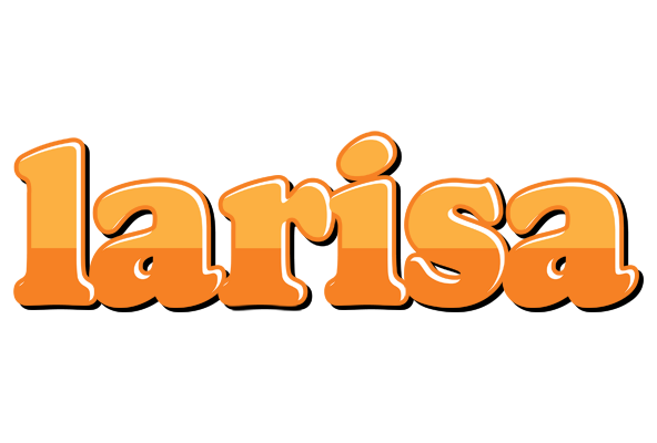 Larisa orange logo