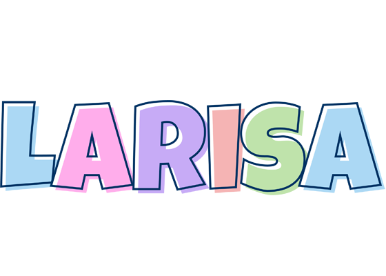 Larisa pastel logo