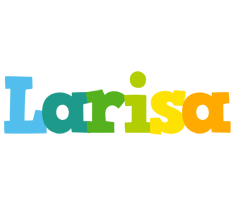 Larisa rainbows logo