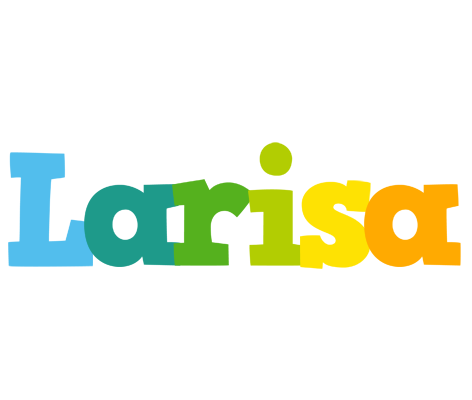 Larisa rainbows logo