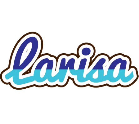 Larisa raining logo