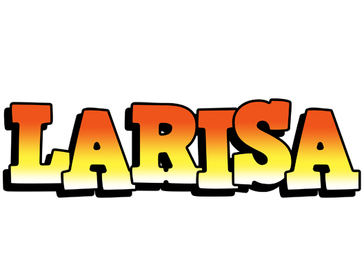 Larisa sunset logo
