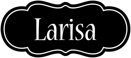 Larisa welcome logo