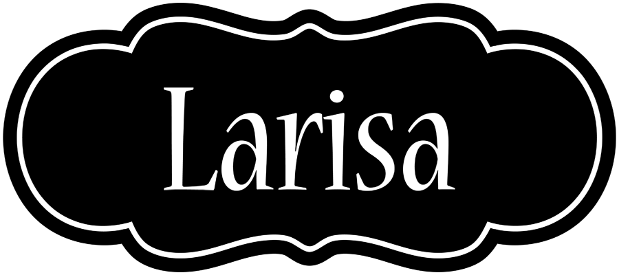Larisa welcome logo