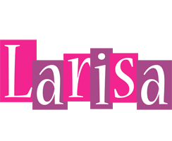 Larisa whine logo