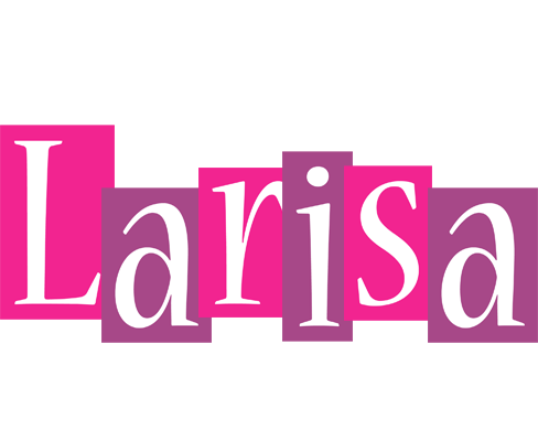 Larisa whine logo