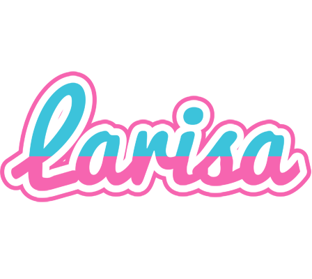 Larisa woman logo