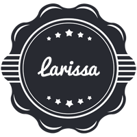 Larissa badge logo