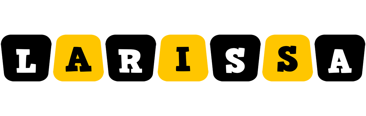 Larissa boots logo