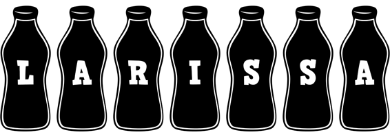 Larissa bottle logo