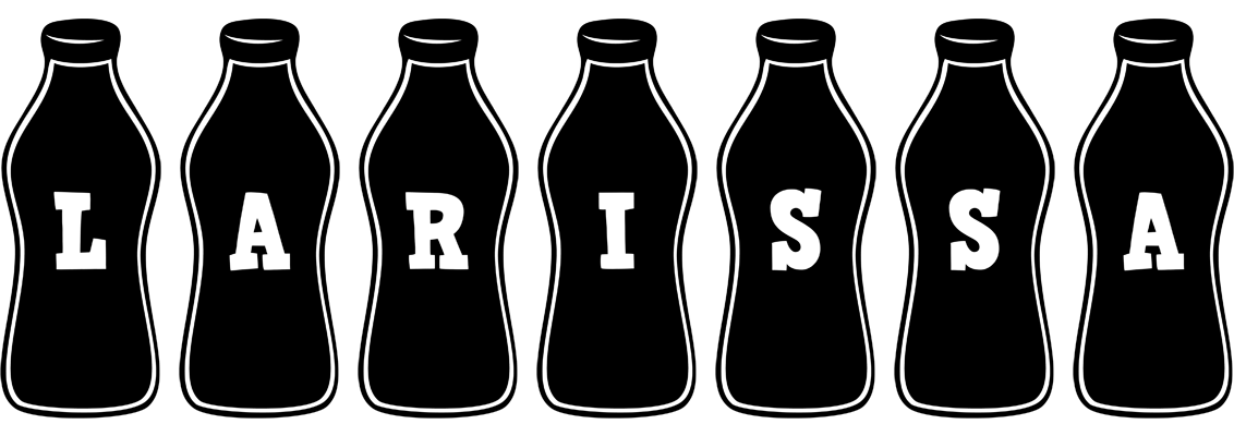 Larissa bottle logo