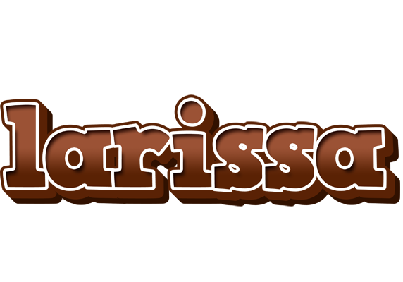 Larissa brownie logo