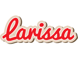 Larissa chocolate logo