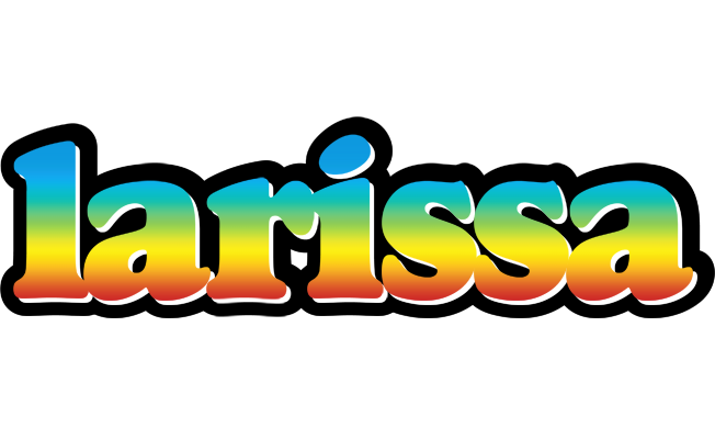 Larissa color logo