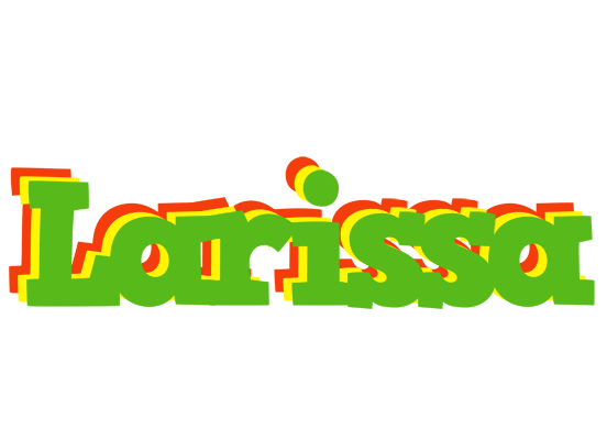 Larissa crocodile logo