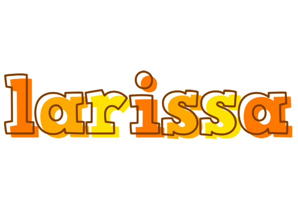 Larissa desert logo