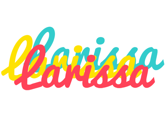 Larissa disco logo