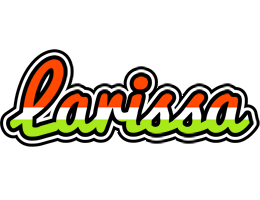 Larissa exotic logo