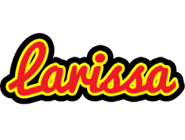 Larissa fireman logo