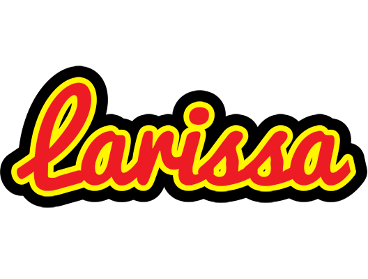 Larissa fireman logo